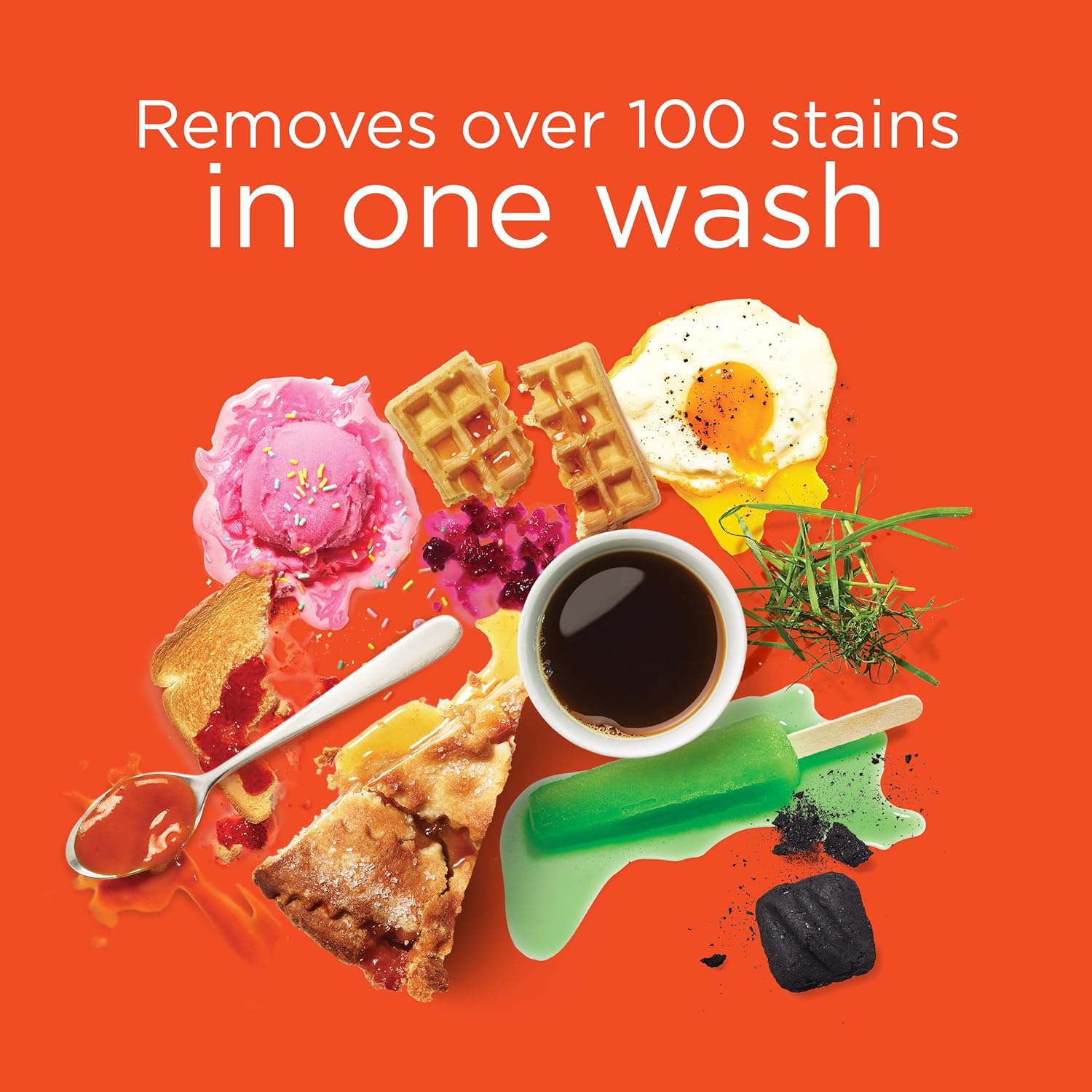 Tide plus Downy Liquid Laundry Detergent Soap, April Fresh Scent, HE Compatible, 94 Loads, 132 fl oz