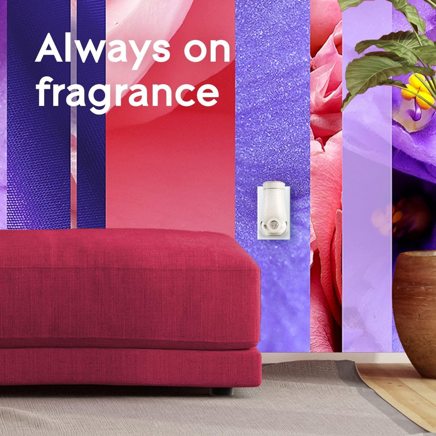 Glade PlugIns Air Freshener Starter Kit, Scented and Essential Oils for Home and Bathroom, Clean Linen, 4.02 Fl Oz, 2 Warmers and 6 Refills