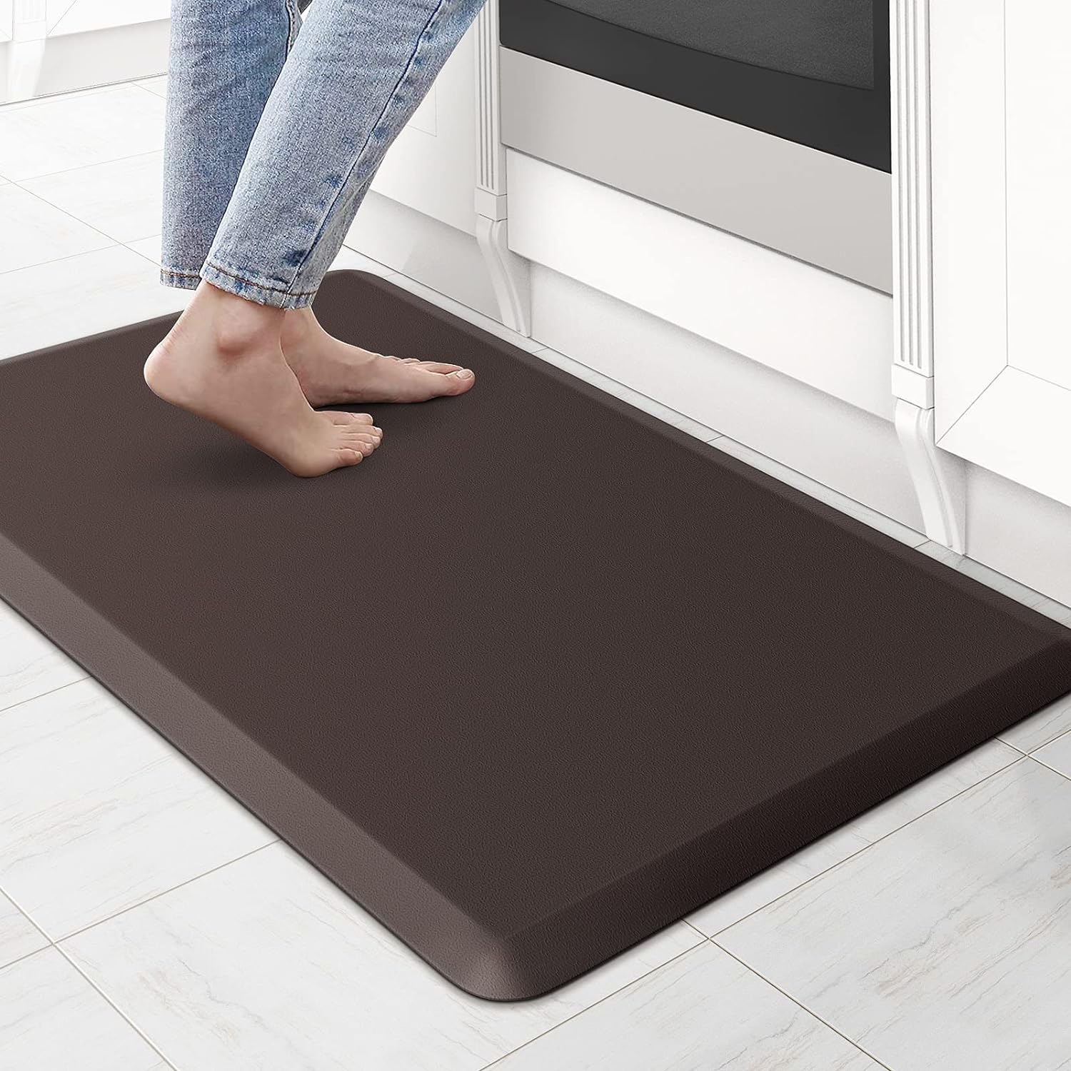 KitchenClouds Kitchen Mat Cushioned Anti Fatigue Rug 17.3