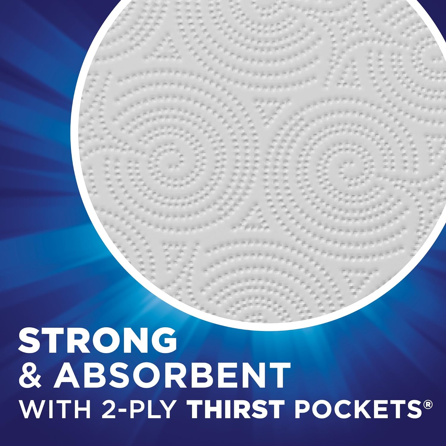 Sparkle® Pick-A-Size® Paper Towels, 6 Double Rolls = 12 Regular Rolls