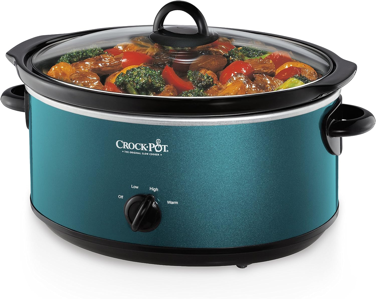 Crockpot SCV700-CH-BR Slow Cooker, 7 quarts, Charcoal