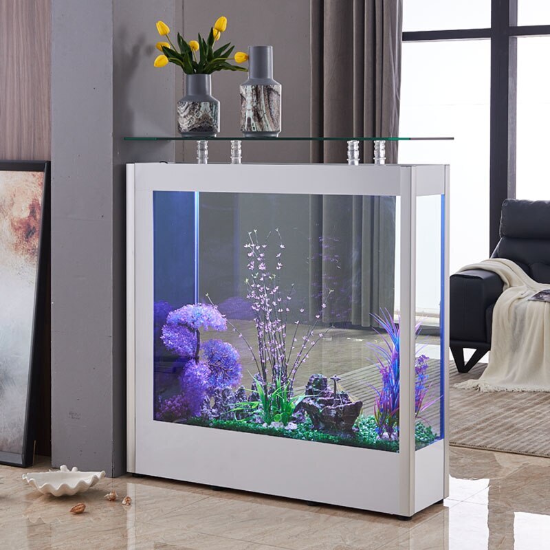 🌈Light Luxury Floor Standing Aquarium🐠