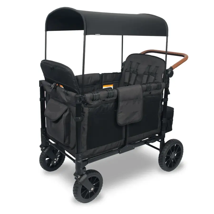 [🔥LIMITED TIME OFFER ONLY TODAY! ONLY ＄35.98!! ]W4 Elite Quad Stroller Wagon (4 Seater)