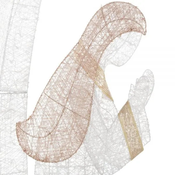 Christmas-10 ft led giant nativity scene