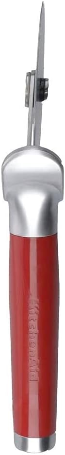 KitchenAid Classic Pizza Wheel with Sharp Blade For Cutting Through Crusts, Pies and More, Built In Finger Guard for Safety and Comfort Grip to Protect Fingers, Dishwasher Safe, 9-Inch, Black