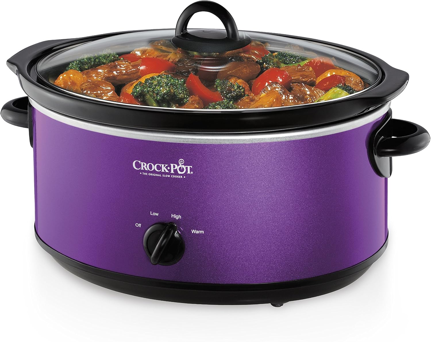 Crockpot SCV700-CH-BR Slow Cooker, 7 quarts, Charcoal