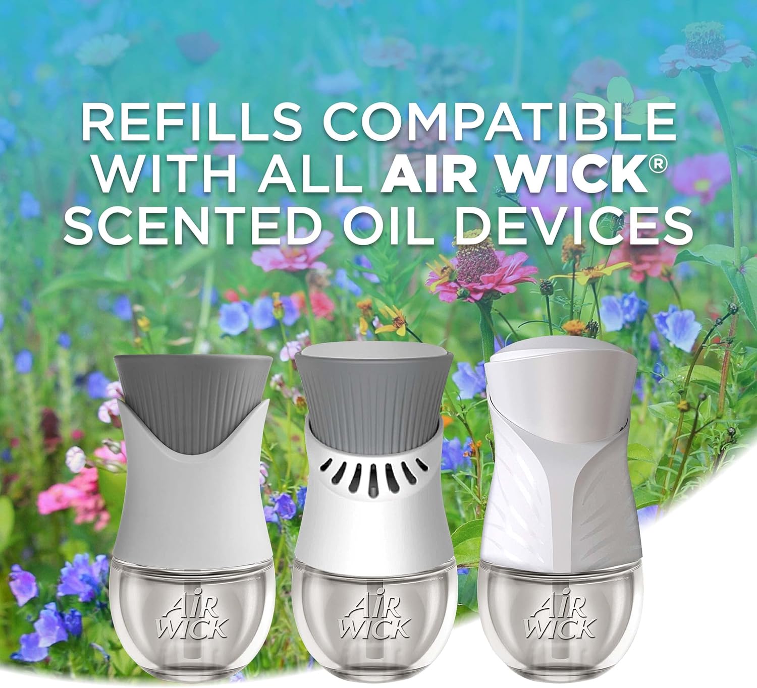 Air Wick Plug in Scented Oil Refill, 5 ct, Sandalwood , Air Freshener, Essential Oils