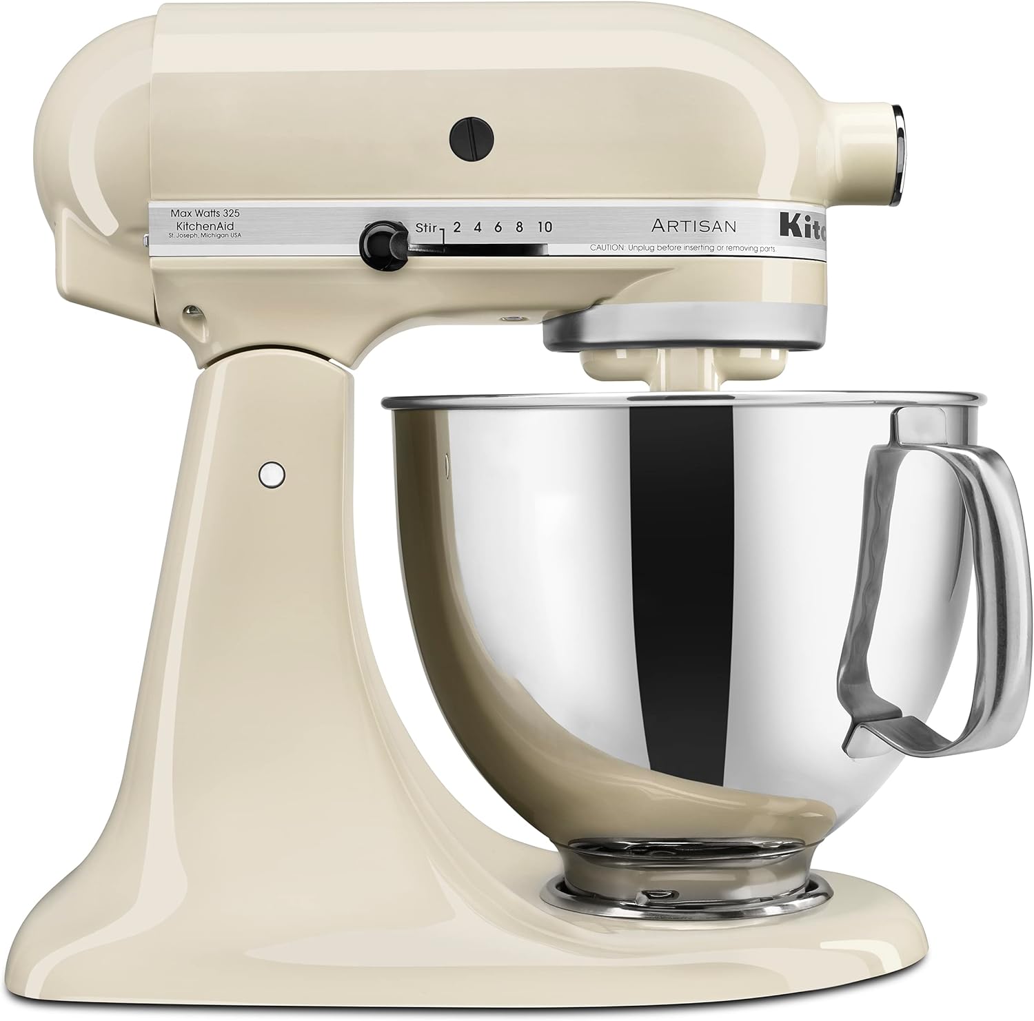 KitchenAid Artisan Series 5 Quart Tilt Head Stand Mixer with Pouring Shield KSM150PS, Removable bowl, Aqua Sky