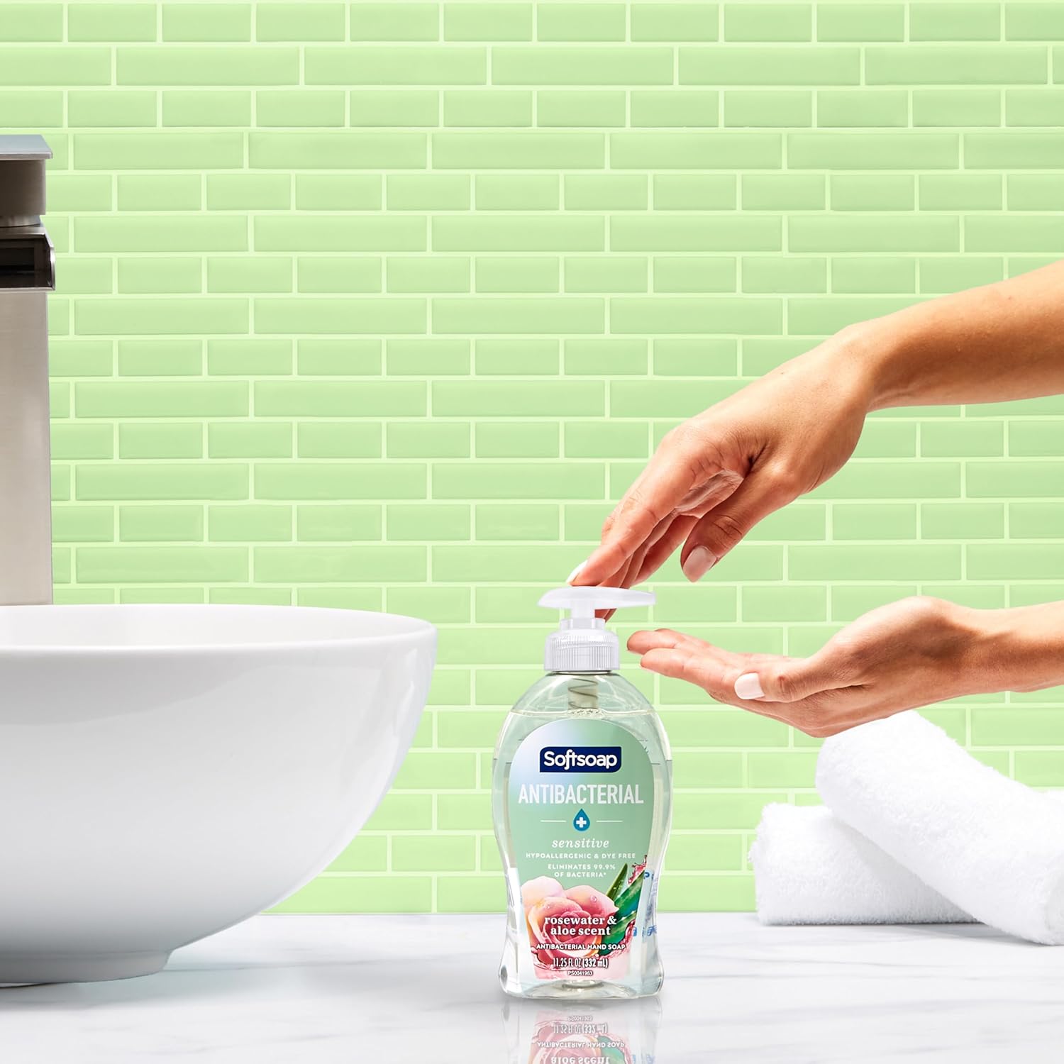 Softsoap Antibacterial Liquid Hand Soap, Fresh Citrus Scent Hand Soap, 11.25 Ounce, 6 Pack