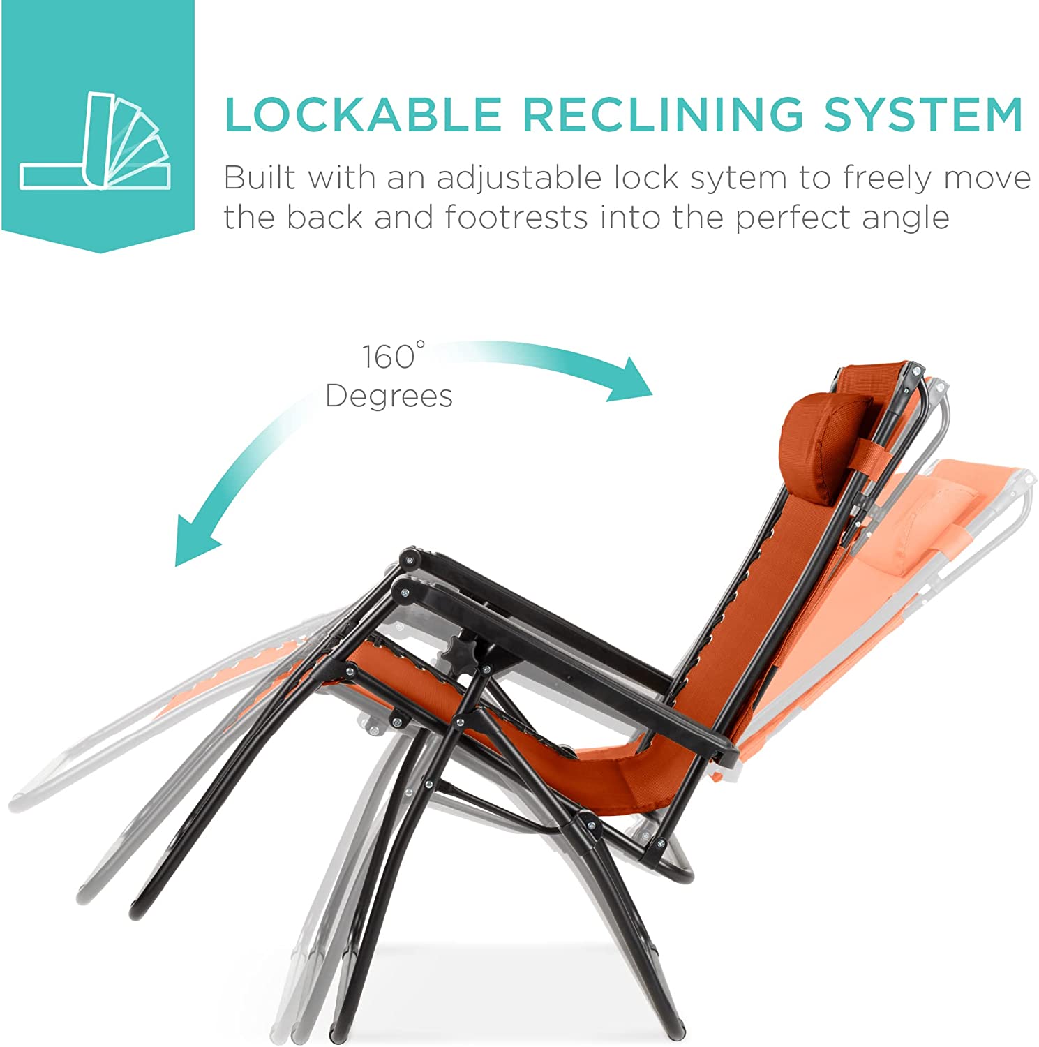 Folding Zero Gravity Outdoor Recliner Patio Lounge Chair w/Adjustable Canopy Shade, Headrest, Side Accessory Tray, Textilene Mesh - Beige