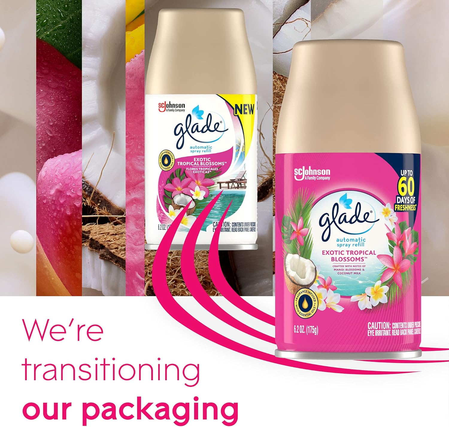 Glade Automatic Spray Air Freshener Refill, Scented Air Freshener for Home and Bathroom, Clean Linen, 6.2 Oz, 3 Count