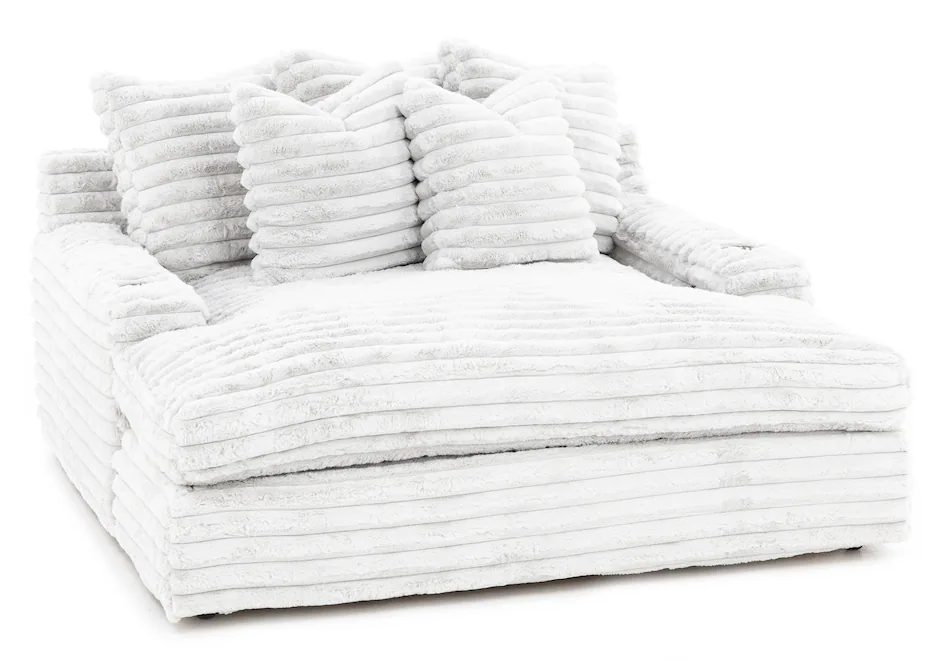 Winter Sale - Chaise Lounge With Dual Cupholders And Charging Ports