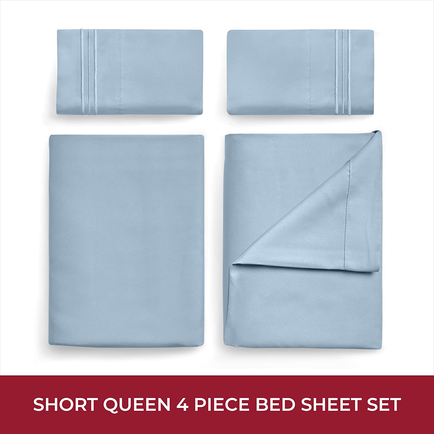 Queen Sheet Sett- 4 Piece