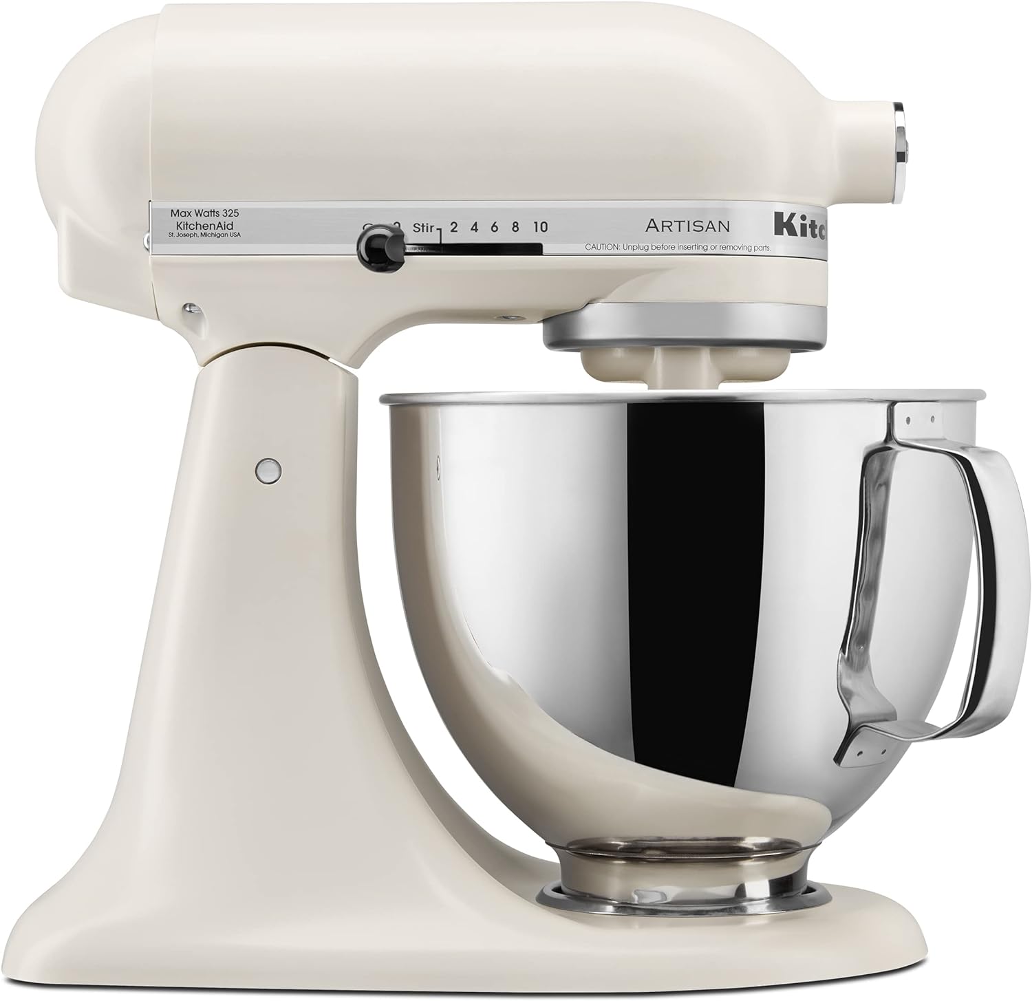 KitchenAid Artisan Series 5 Quart Tilt Head Stand Mixer with Pouring Shield KSM150PS, Removable bowl, Aqua Sky