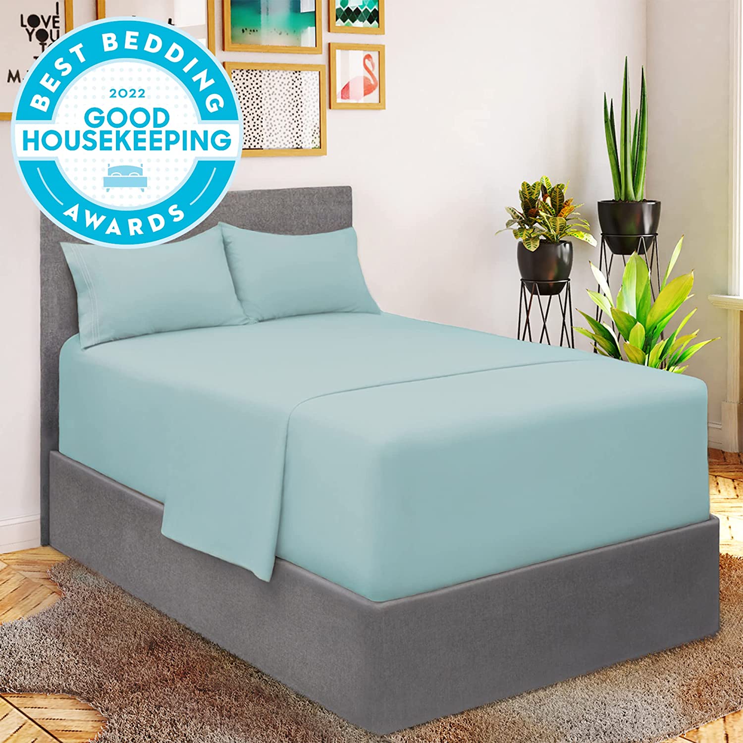 Queen Sheet Sett- 4 Piece