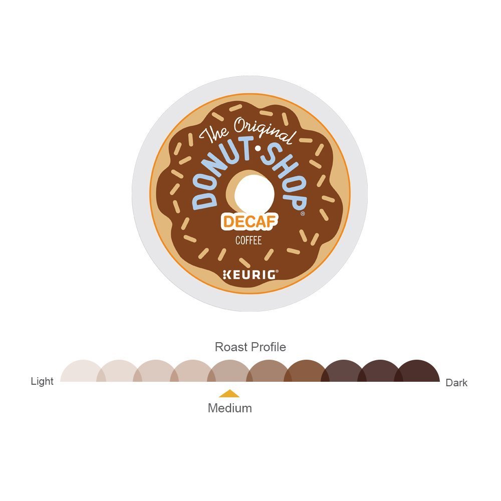 The Original Donut Shop Regular Keurig Single-Serve K-Cup Pods, Medium Roast Coffee, 96 Count