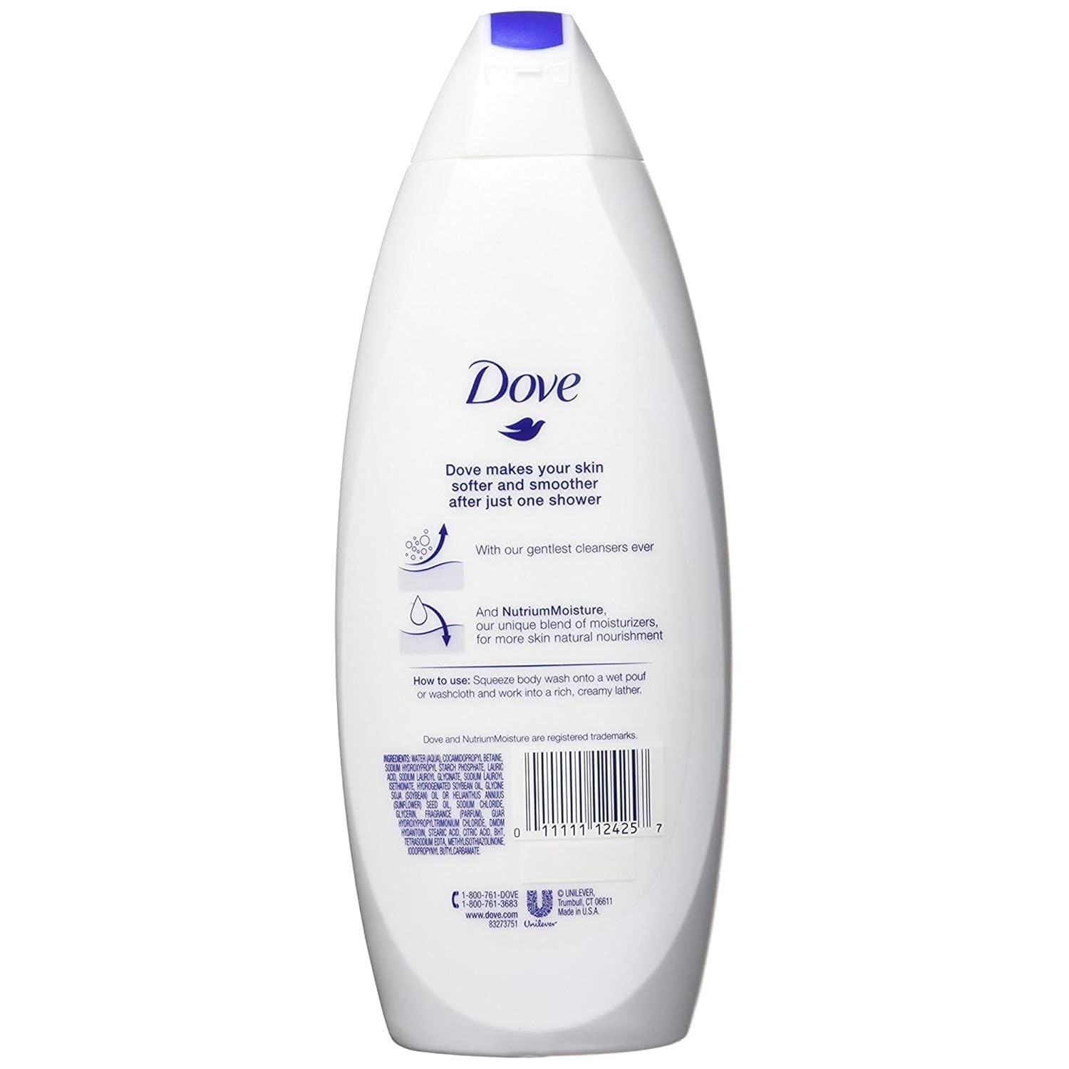 Dove Body Wash with Pump Deep Moisture For Dry Skin Moisturizing Skin Cleanser with 24hr Renewing MicroMoisture Nourishes The Driest Skin 30.6 oz