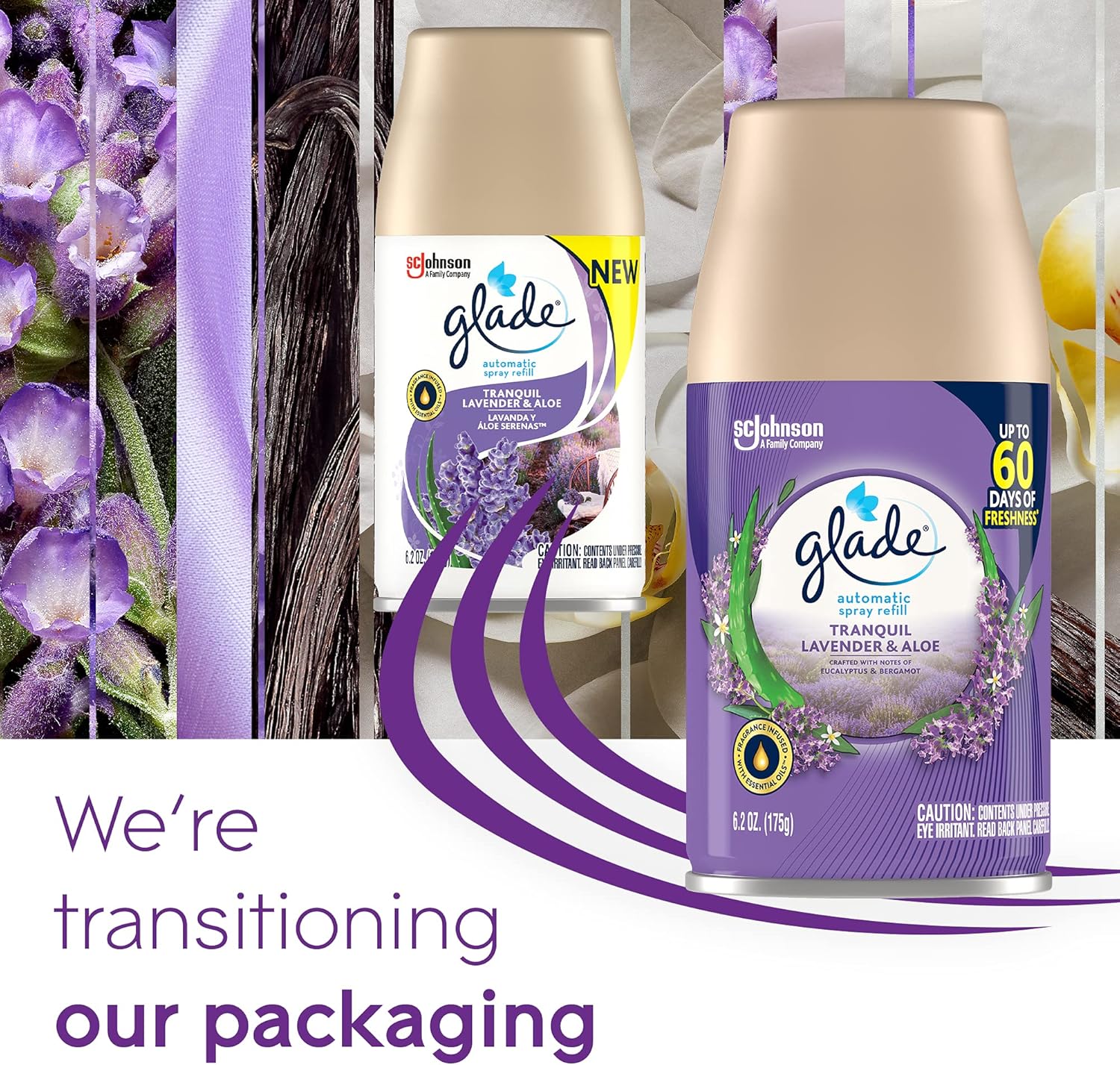 Glade Automatic Spray Air Freshener Refill, Scented Air Freshener for Home and Bathroom, Clean Linen, 6.2 Oz, 3 Count