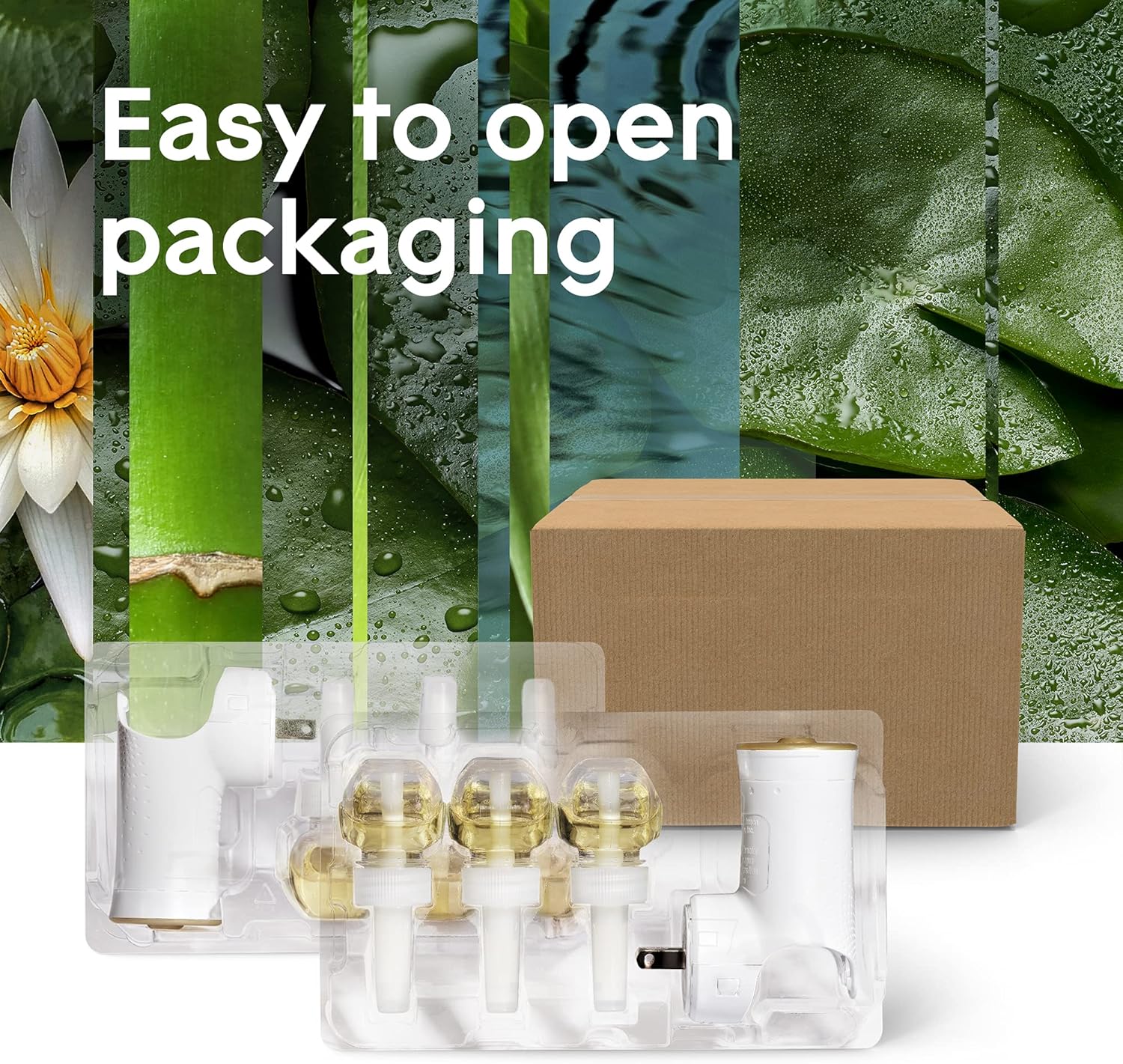 Glade PlugIns Air Freshener Starter Kit, Scented and Essential Oils for Home and Bathroom, Clean Linen, 4.02 Fl Oz, 2 Warmers and 6 Refills