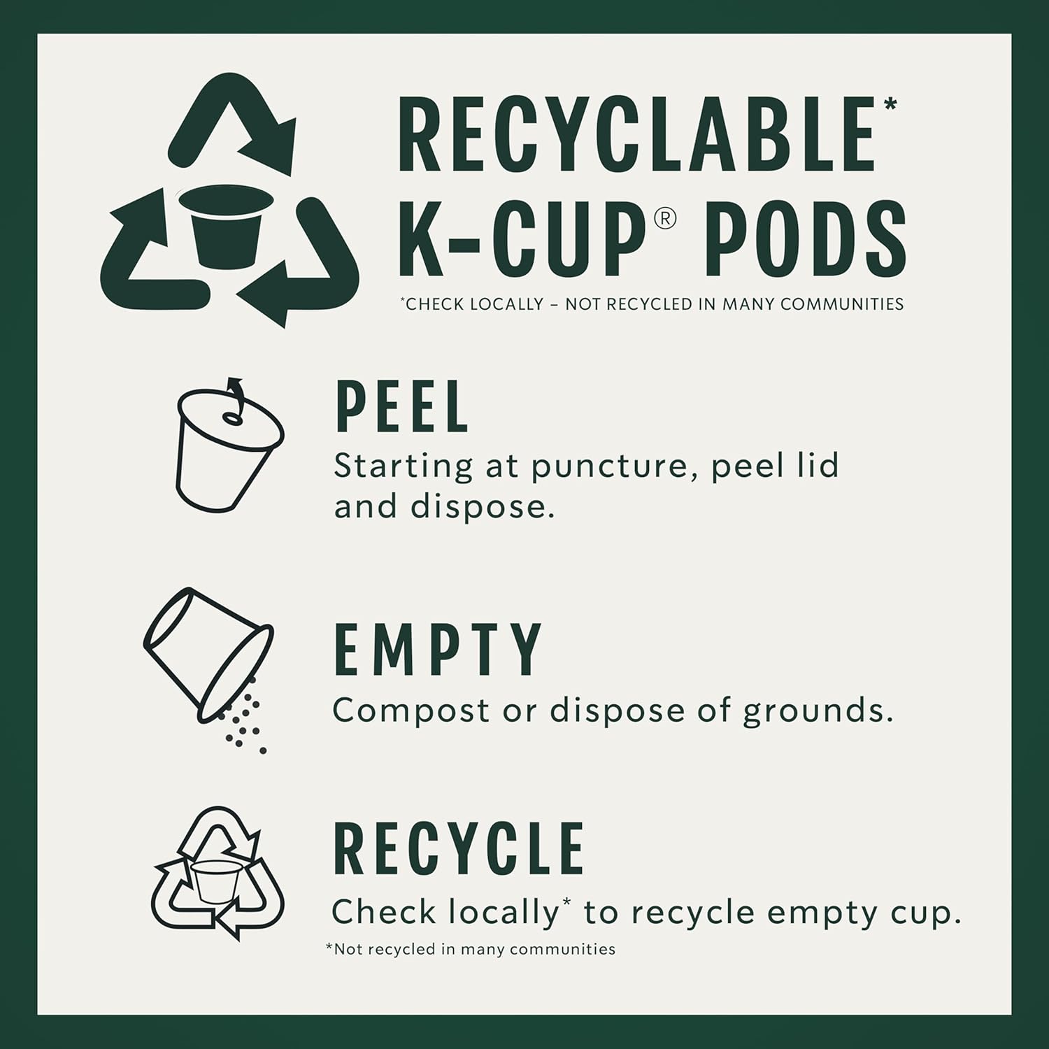 Starbucks K-Cup Coffee Pods, Starbucks Blonde Roast Coffee, Veranda Blend for Keurig Brewers, 100% Arabica, 6 boxes (60 pods total)