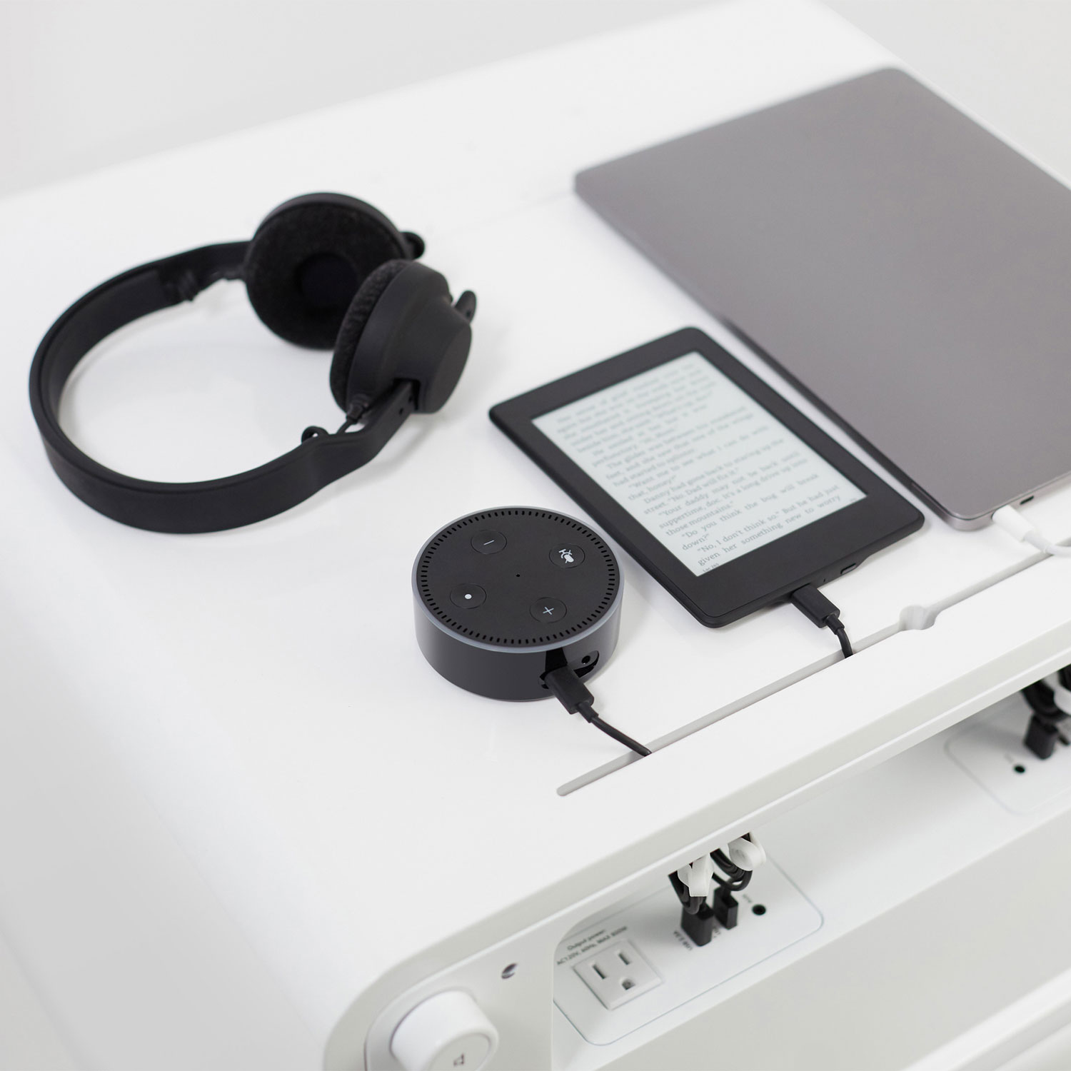 Smart Side Table with Thermoelectric Cooling Drawer