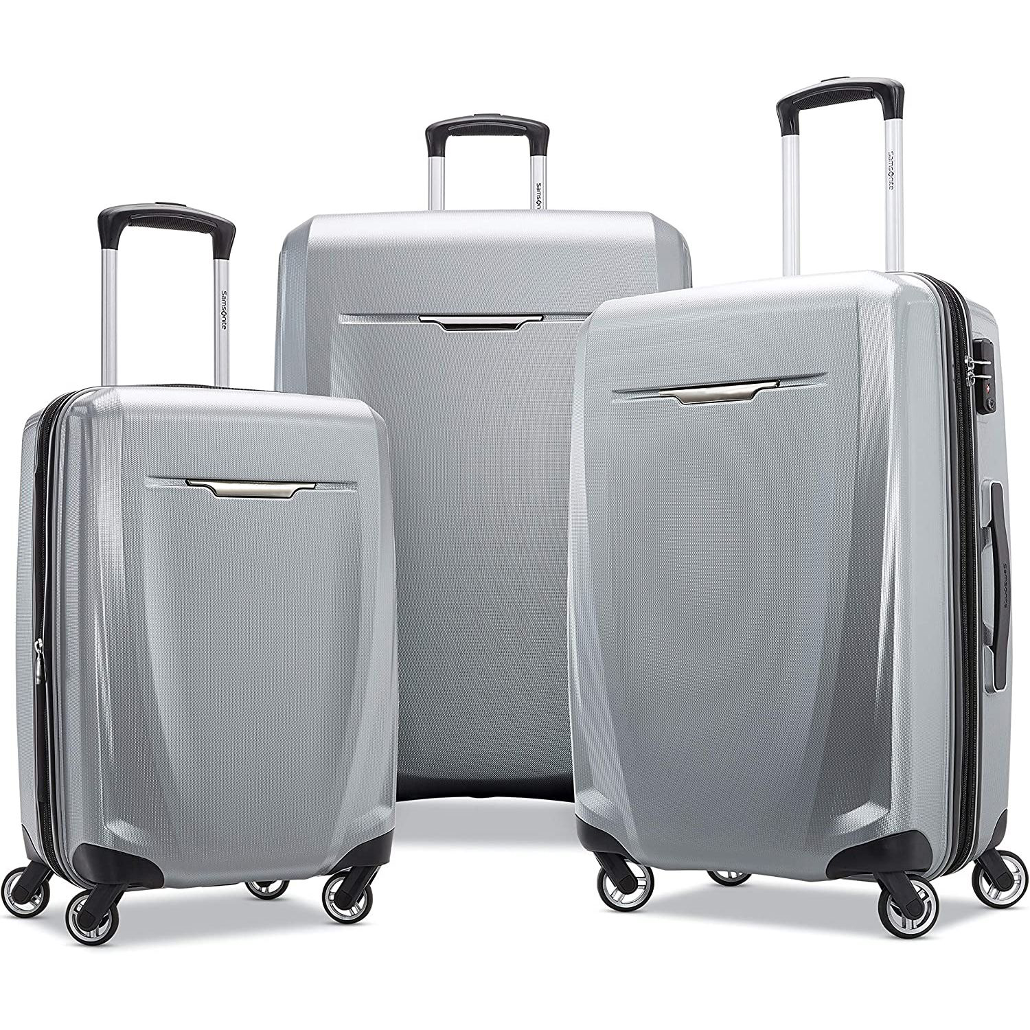 Winfield 3 DLX Hardside Luggage with Spinners, 3-Piece Set
