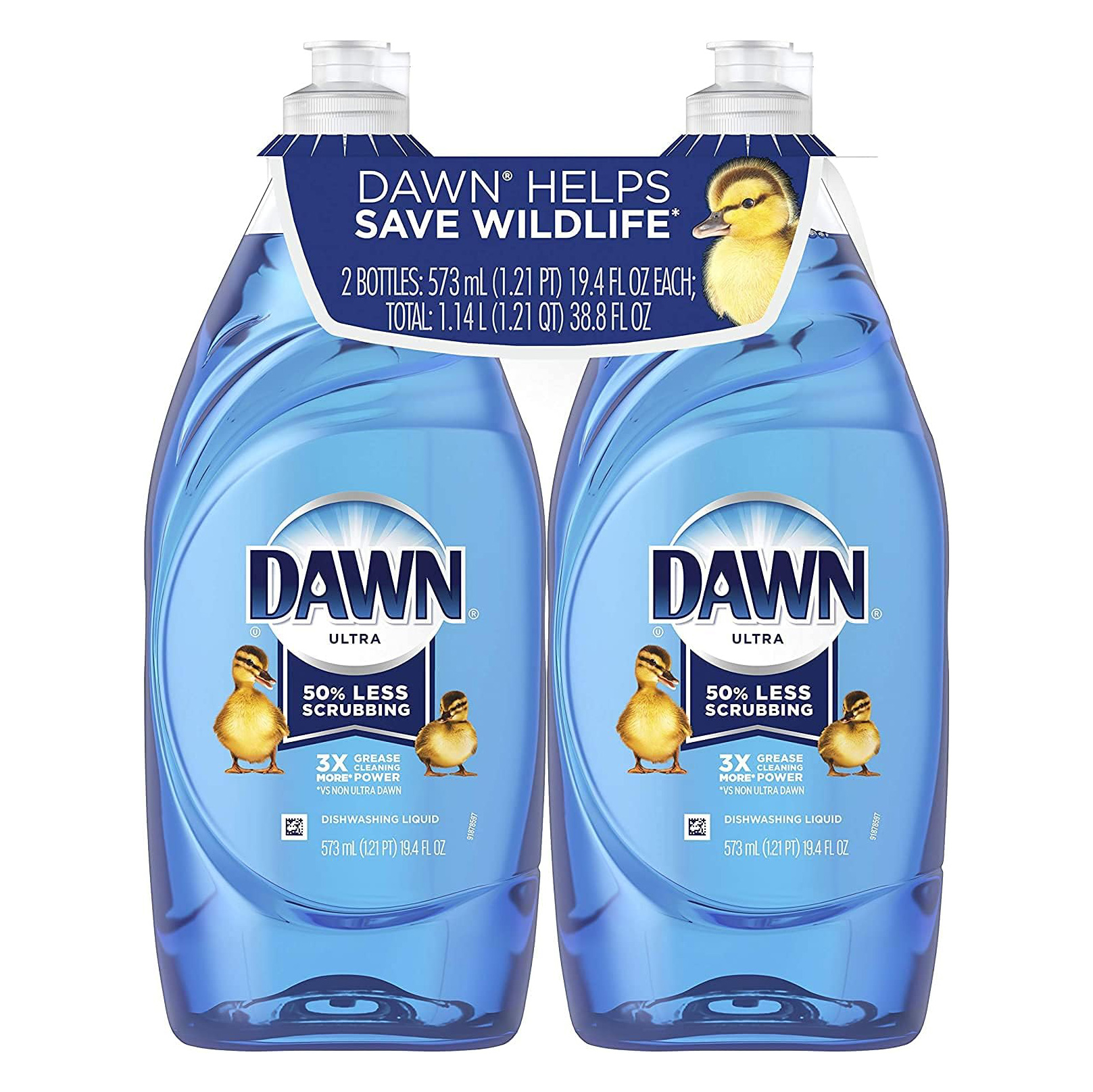 Dawn Dishwashing Liquid Dish Soap, Original Scent, 38 fl oz