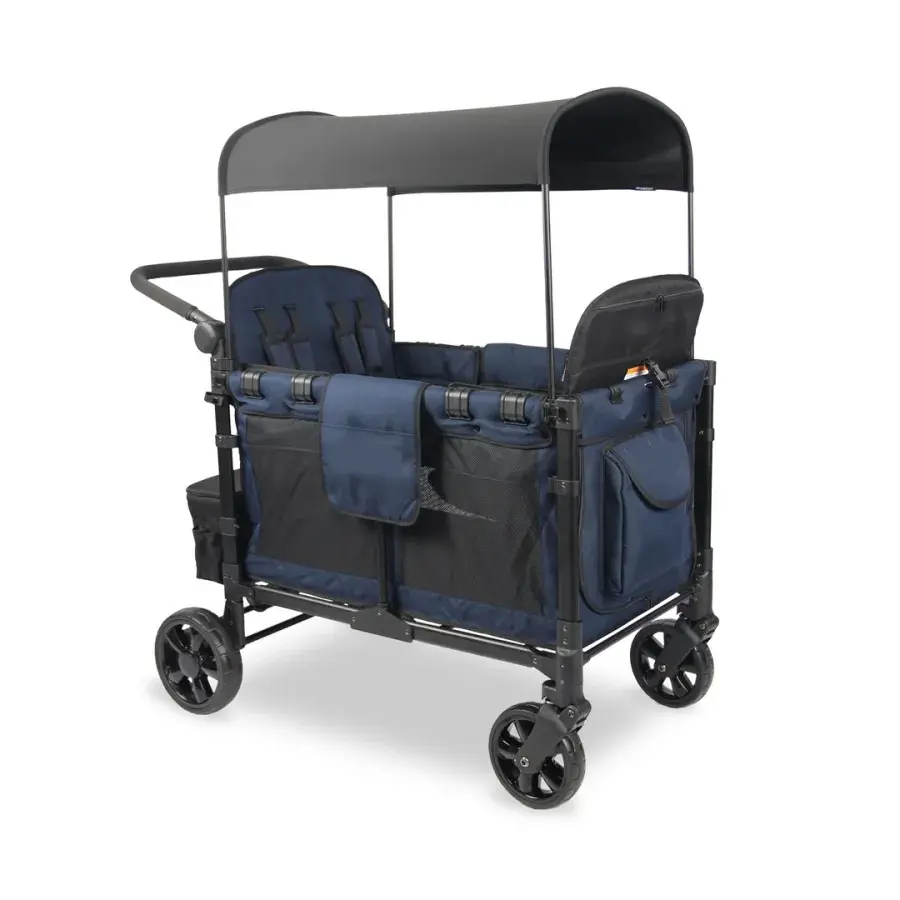 [🔥LIMITED TIME OFFER ONLY TODAY! ONLY ＄35.98!! ]W4 Elite Quad Stroller Wagon (4 Seater)