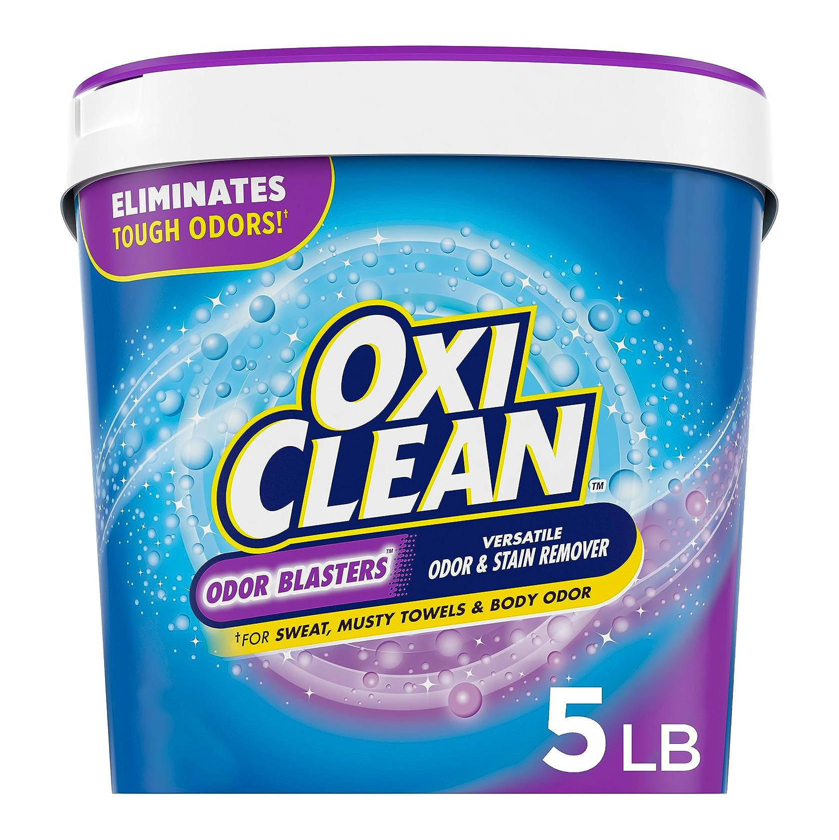 OxiClean Odor Blasters Versatile Odor and Stain Remover Powder, 5 lb