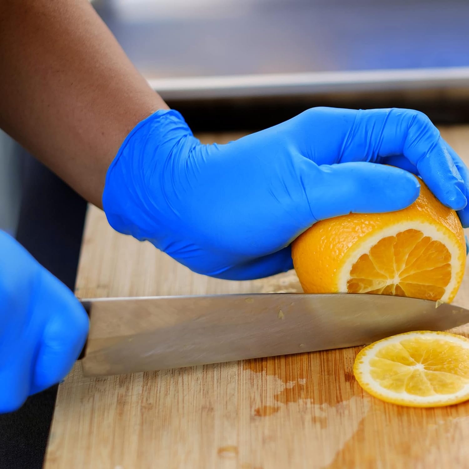 PEIPU Nitrile Exam Gloves Disposable Gloves，Powder Free, Cleaning Service Gloves, Latex Free