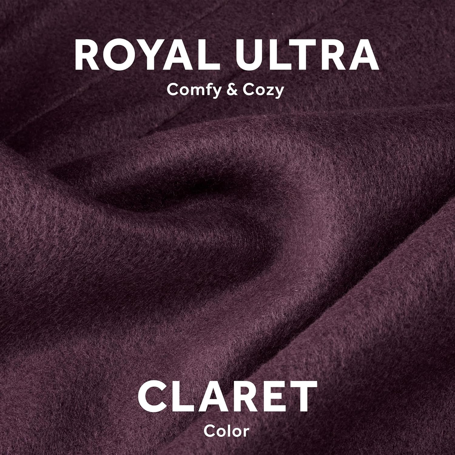 Sunbeam Royal Ultra Rodeen Blue Plaid Heated Personal Throw / Blanket, Cozy-Warm, Adjustable Heat Settings