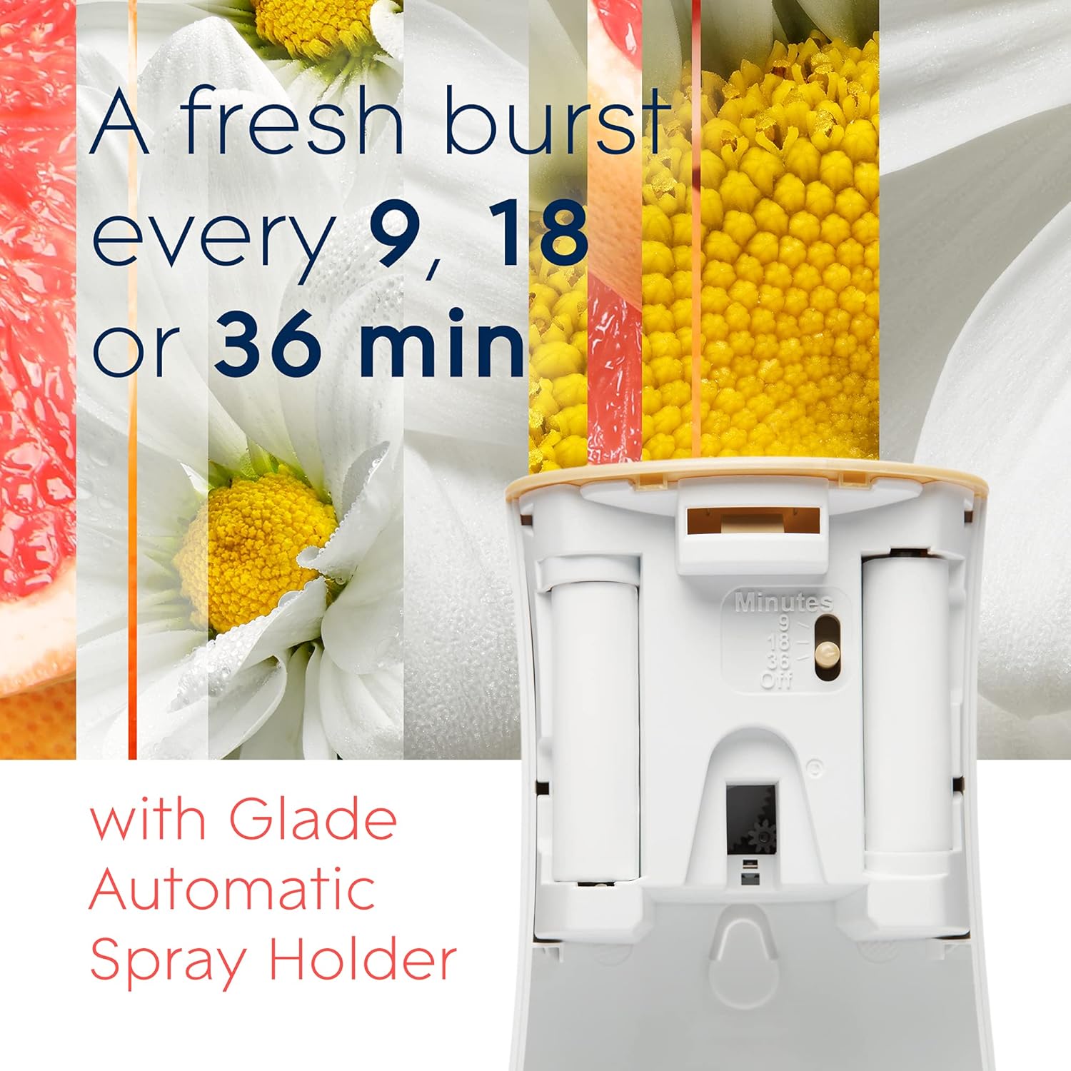Glade Automatic Spray Air Freshener Refill, Scented Air Freshener for Home and Bathroom, Clean Linen, 6.2 Oz, 3 Count