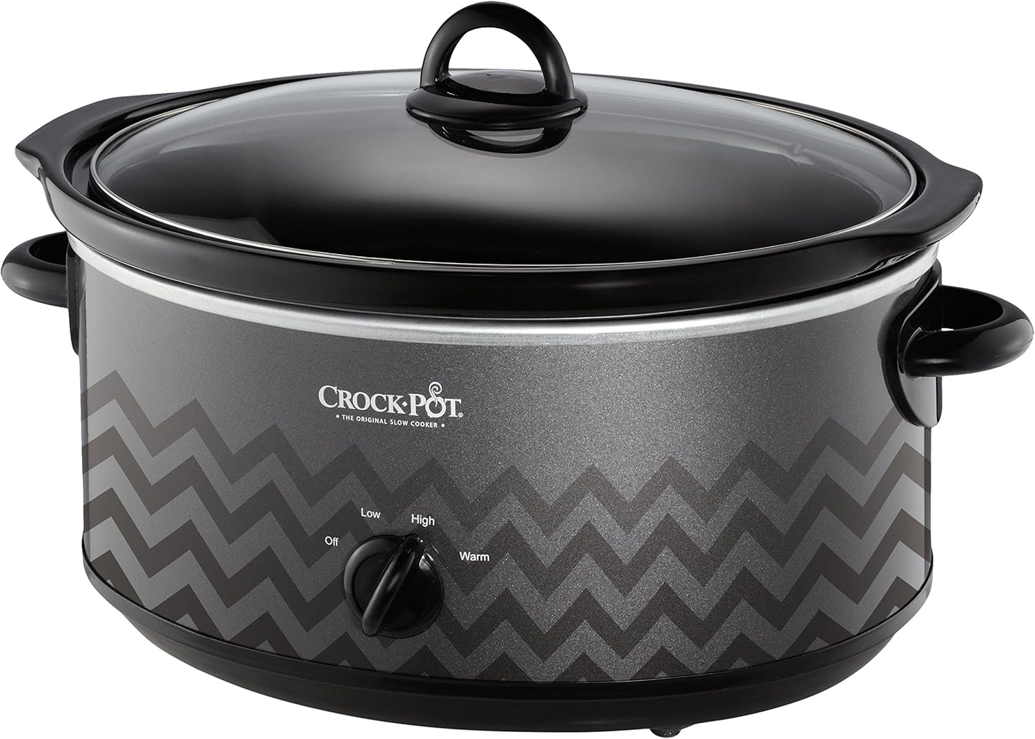 Crockpot SCV700-CH-BR Slow Cooker, 7 quarts, Charcoal