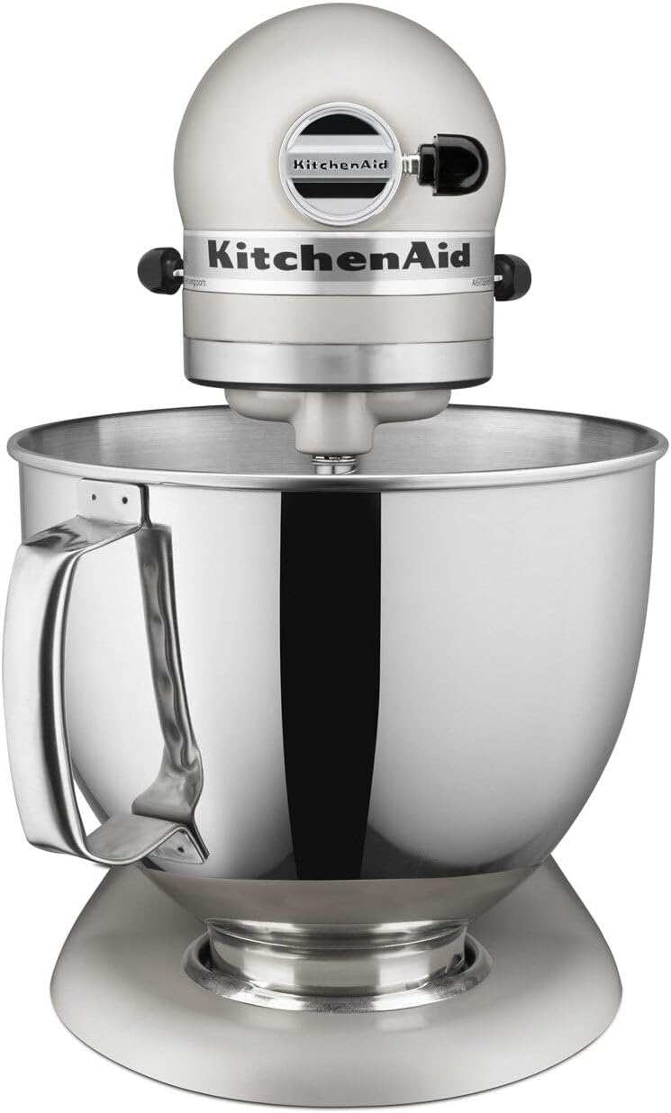 KitchenAid Artisan Series 5 Quart Tilt Head Stand Mixer with Pouring Shield KSM150PS, Removable bowl, Aqua Sky