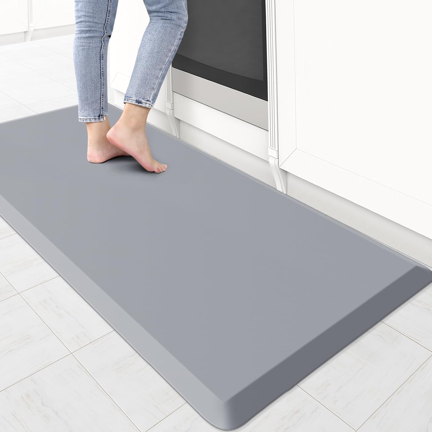 KitchenClouds Kitchen Mat Cushioned Anti Fatigue Rug 17.3