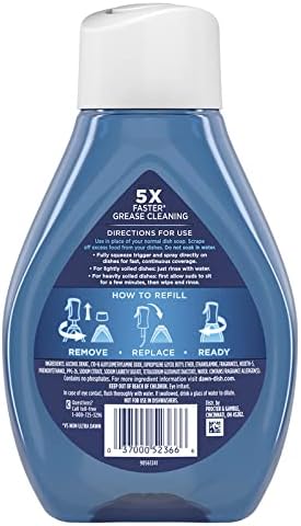 Dawn Platinum Powerwash Dish Spray, Dish Soap Cleaning Spray, Apple Scent Refill, 16 Fl Oz (Pack of 6) (Packaging may vary), Dish Soap Spray