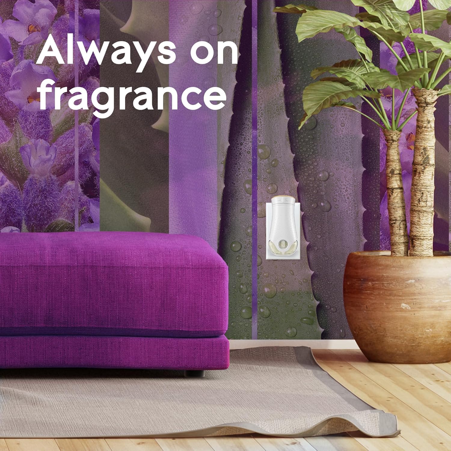 Glade PlugIns Air Freshener Starter Kit, Scented and Essential Oils for Home and Bathroom, Clean Linen, 4.02 Fl Oz, 2 Warmers and 6 Refills