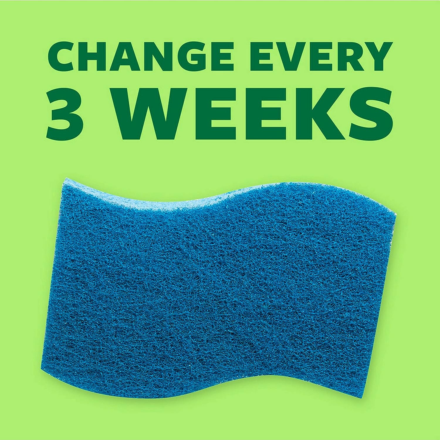 Scotch-Brite Zero Scratch Non-Scratch Scrub Sponges, Sponges for Cleaning Kitchen, Bathroom, and Household, non-scratch Sponges Safe for Non-Stick Cookware, 9 Scrubbing Sponges