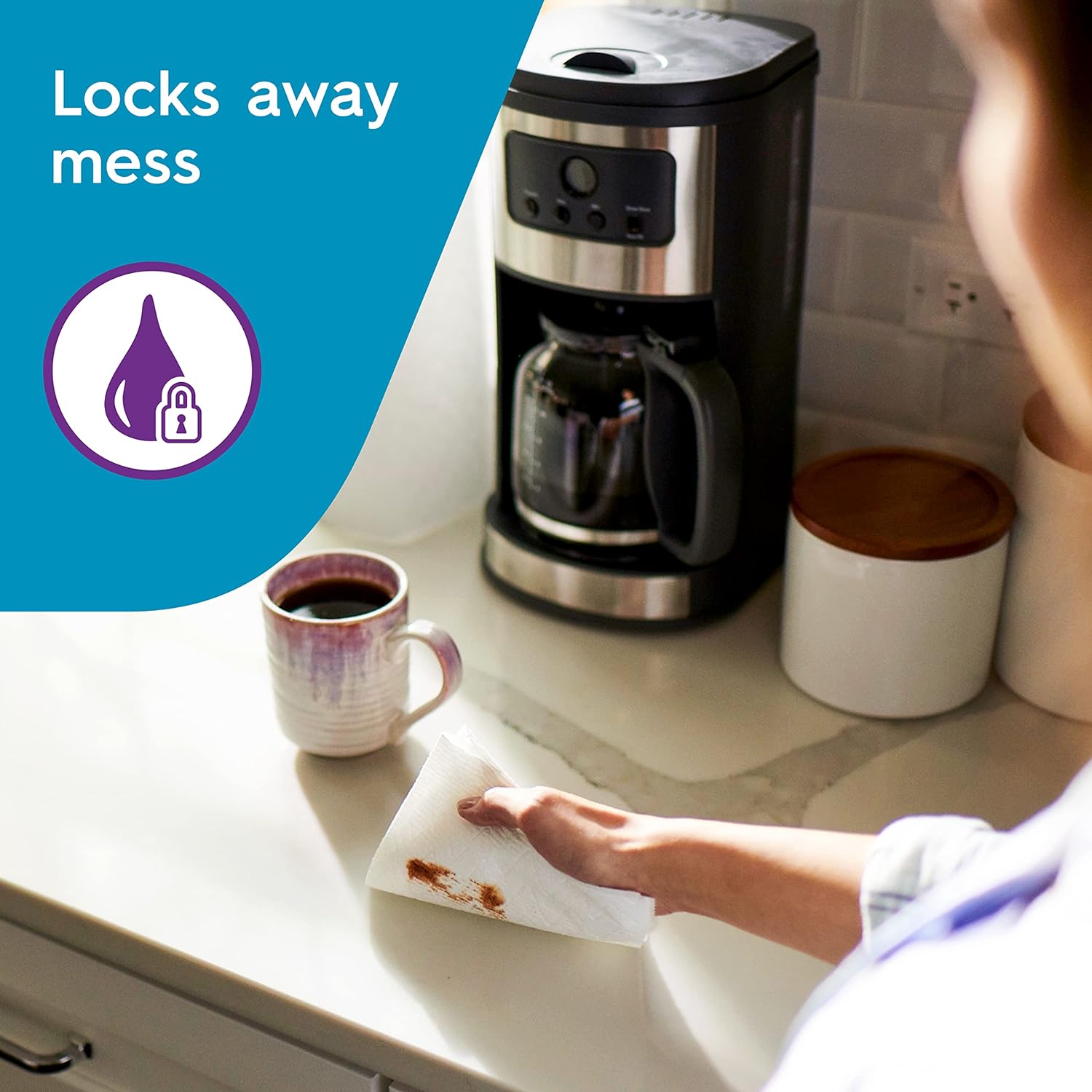 Viva Multi-Surface Cloth Paper Towels, Task Size - 24 Super Rolls (81 Sheets per Roll)