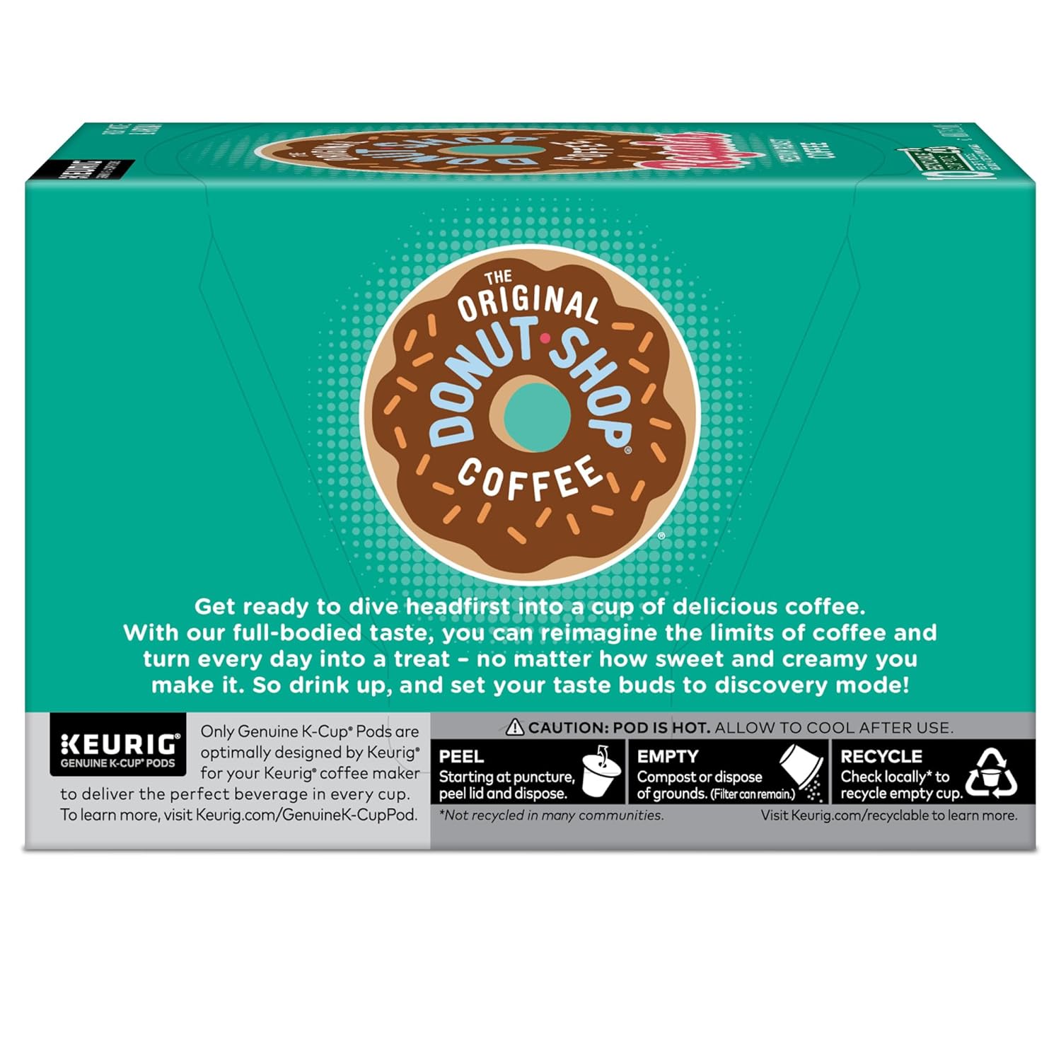 The Original Donut Shop Regular Keurig Single-Serve K-Cup Pods, Medium Roast Coffee, 96 Count