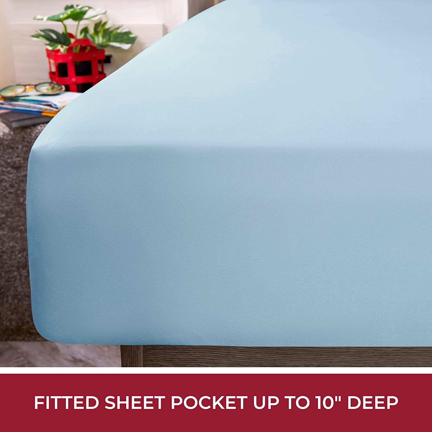 Queen Sheet Sett- 4 Piece