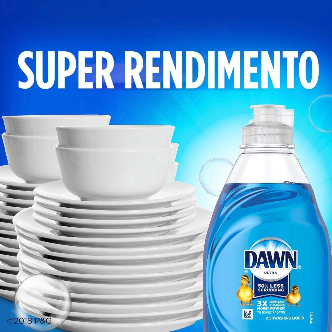 Dawn Dishwashing Liquid Dish Soap, Original Scent, 38 fl oz