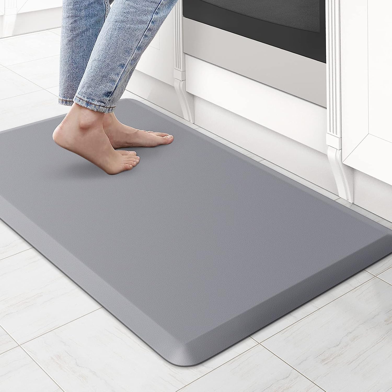 KitchenClouds Kitchen Mat Cushioned Anti Fatigue Rug 17.3