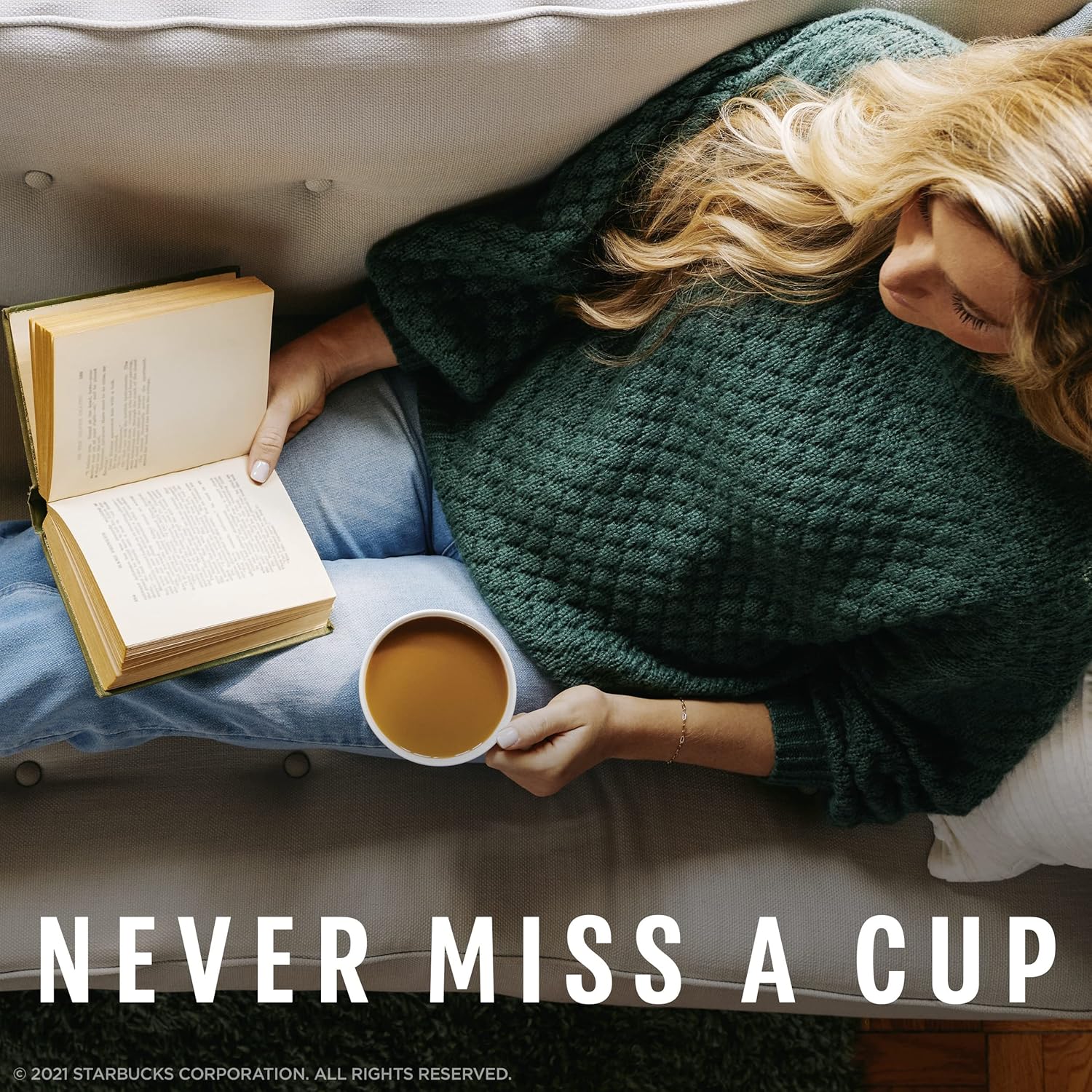 Starbucks K-Cup Coffee Pods, Starbucks Blonde Roast Coffee, Veranda Blend for Keurig Brewers, 100% Arabica, 6 boxes (60 pods total)