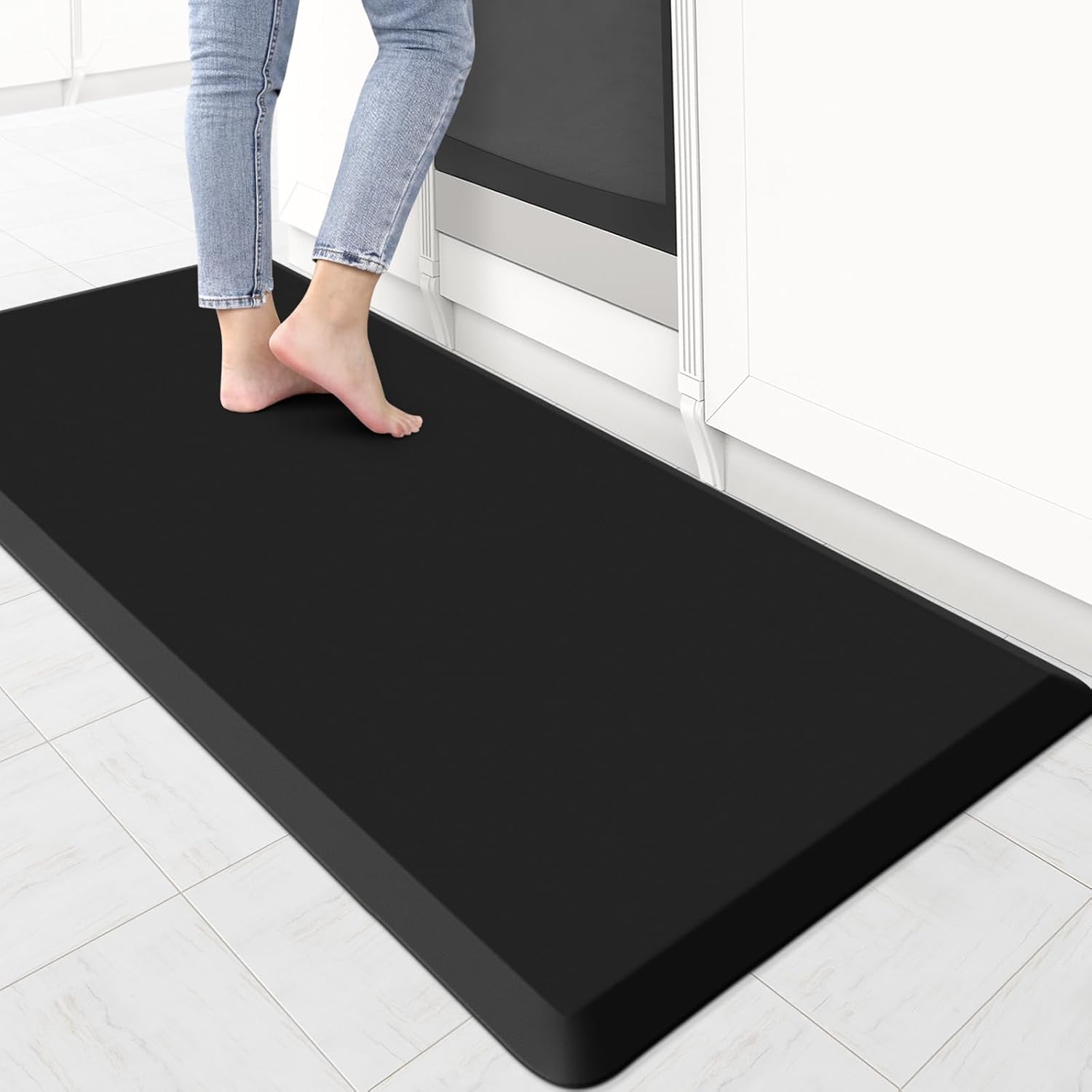 KitchenClouds Kitchen Mat Cushioned Anti Fatigue Rug 17.3