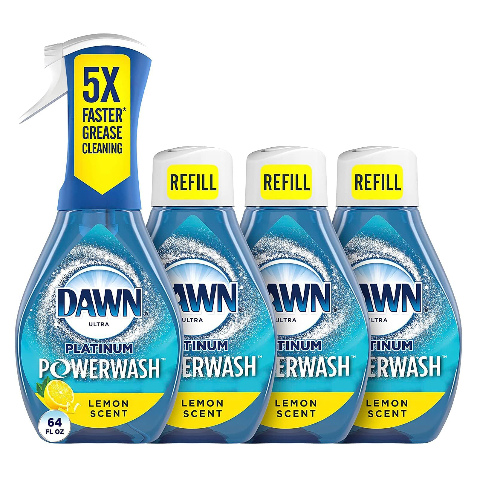 Dawn Platinum Powerwash Dish Spray, Dish Soap, Apple Scent, 16oz