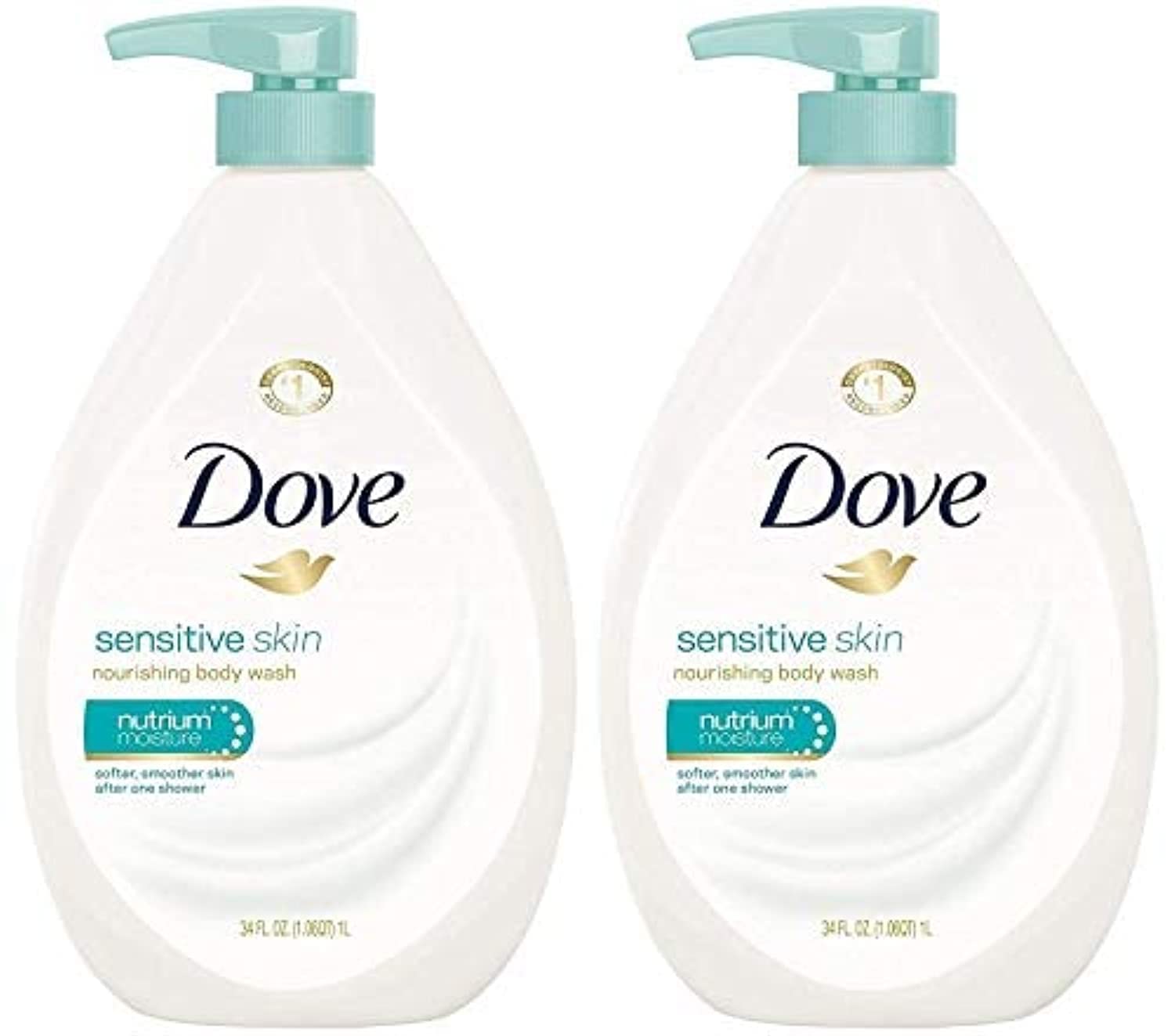 Dove Hypoallergenic Body Wash To Moisturize Sensitive Skin Body Wash For Sensitive Skin Sulfate And Paraben Free 34oz