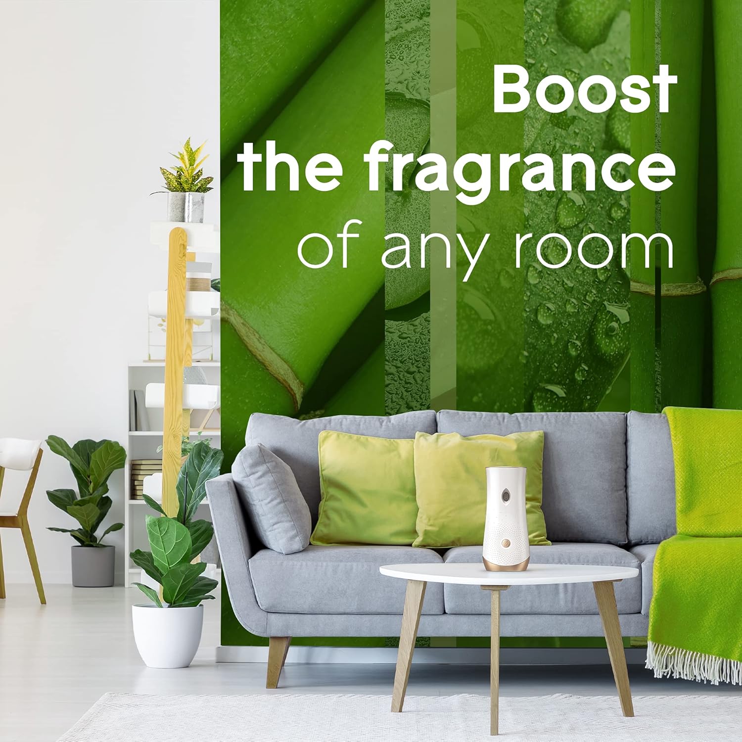 Glade Automatic Spray Air Freshener Refill, Scented Air Freshener for Home and Bathroom, Clean Linen, 6.2 Oz, 3 Count