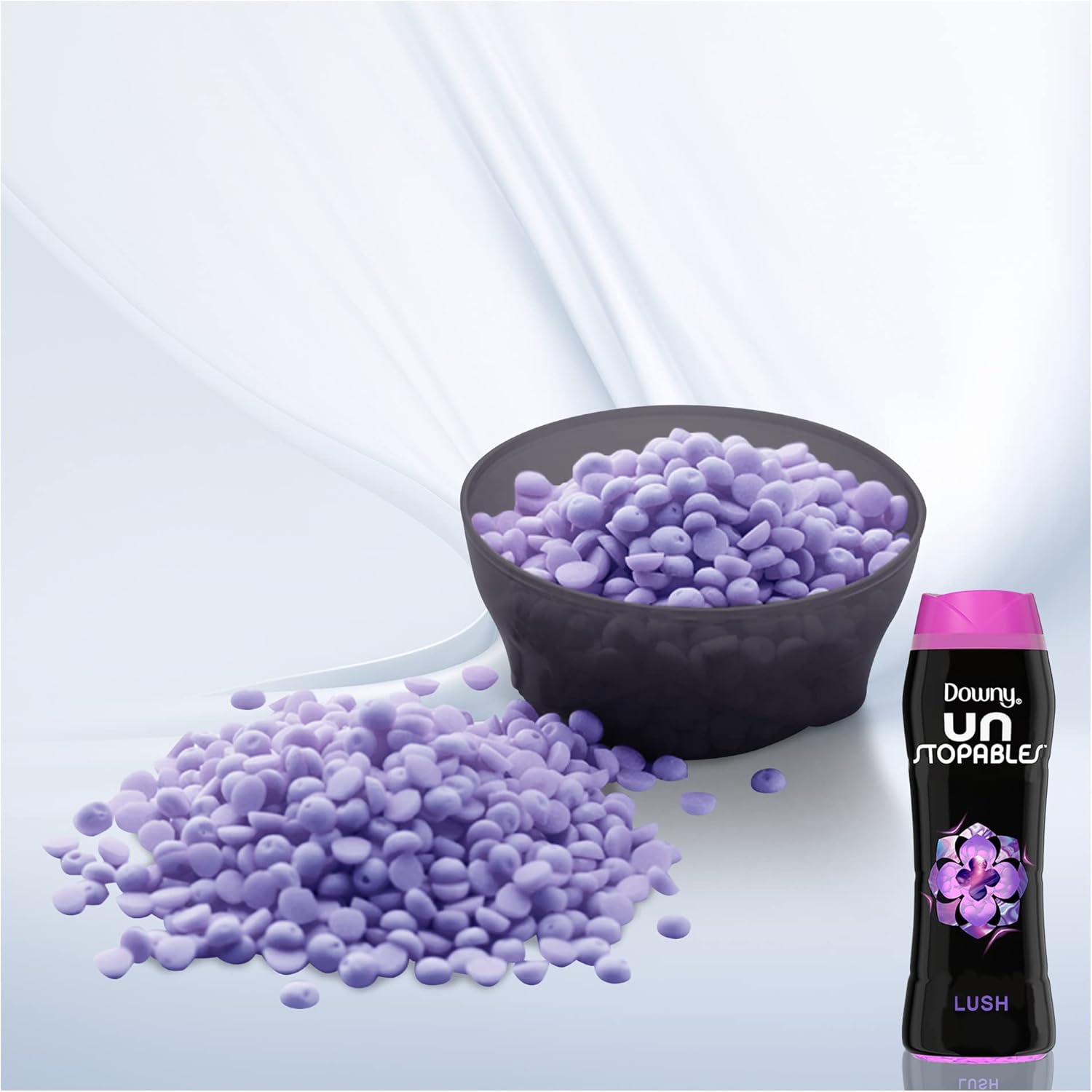 Downy Unstopables In Wash Scent Booster Beads, Fresh Scent, 24 oz, Downy Scent Booster Beads, Unstoppable Laundry Beads, Odor Protection