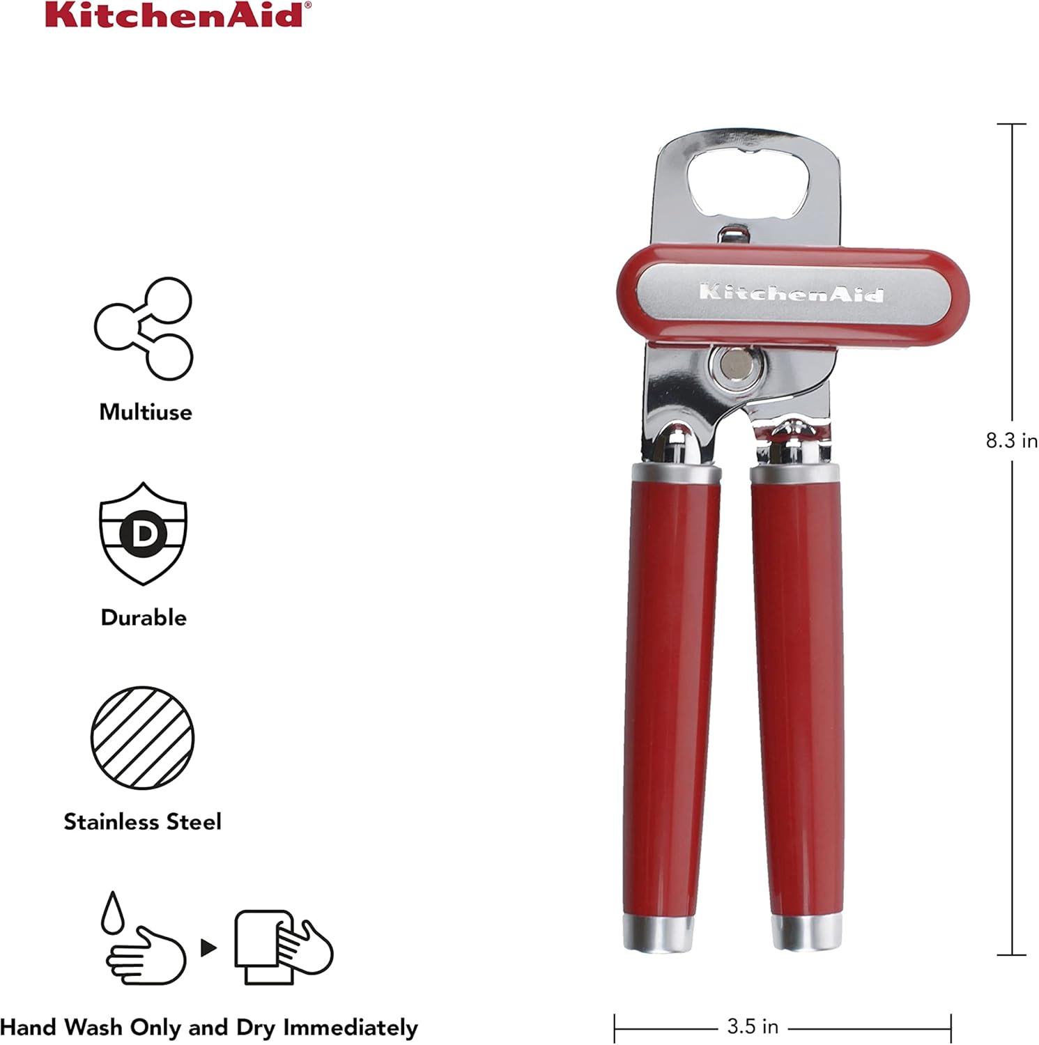 KitchenAid Classic Multifunction Can Opener / Bottle Opener